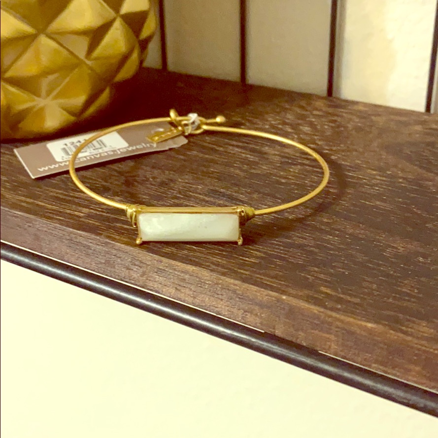 Amazonite Bar Bangle